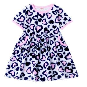 💕Pink Leopard Hearts